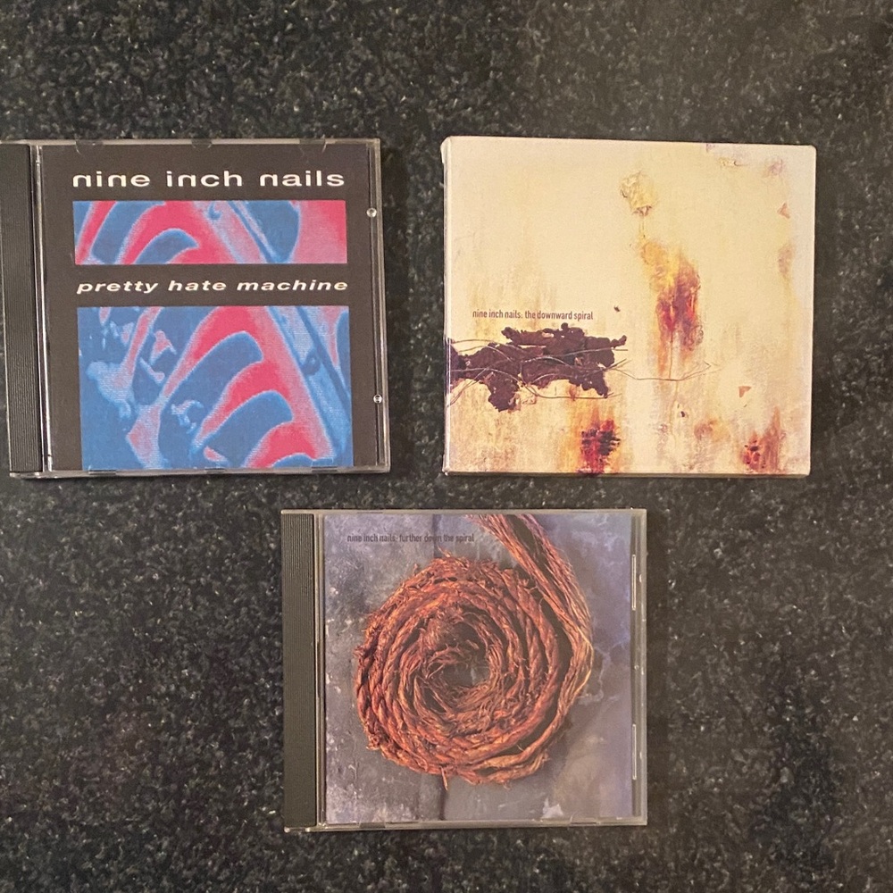 Vintage Nine Inch Nails CD Bundle
